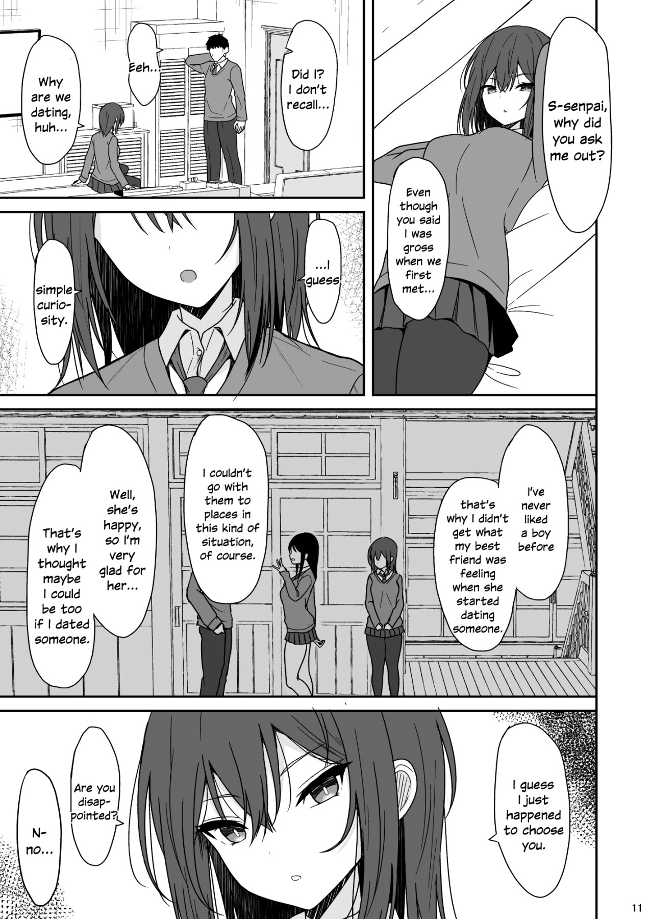 Hentai Manga Comic-Creampie a Cold Senior Without Permission-Read-9